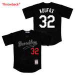 Throwback Jersey Men's Brooklyn Koufax Jersey Stitched