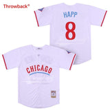 Throwback Baseball Jersey Men's Chicago 8 Dawson Jersey