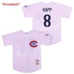 Throwback Baseball Jersey Men's Chicago 8 Dawson Jersey