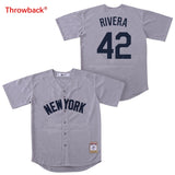 Men's Baseball Jerseys New York Rivera