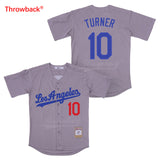 Throwback Jersey Men's Los Angeles Jersey Turner Stitched