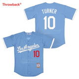 Throwback Jersey Men's Los Angeles Jersey Turner Stitched