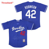 Throwback Jackie Robinson Brooklyb Dodger Jersey