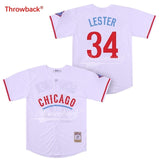 Men's Chicago Lester baseball jersey Stitched