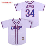 Men's Chicago Lester baseball jersey Stitched