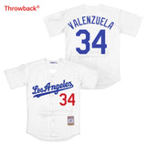 Throwback Jersey Men's Los Angeles Jersey Valenzuela