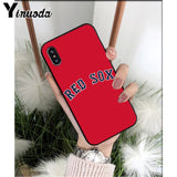 New York Yankees/Boston Red Sox Baseball Soft Phone Case Cover for iPhone