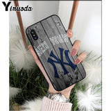 New York Yankees/Boston Red Sox Baseball Soft Phone Case Cover for iPhone