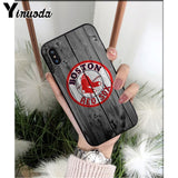 New York Yankees/Boston Red Sox Baseball Soft Phone Case Cover for iPhone