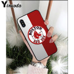 New York Yankees/Boston Red Sox Baseball Soft Phone Case Cover for iPhone