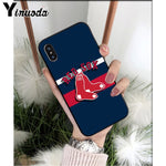 New York Yankees/Boston Red Sox Baseball Soft Phone Case Cover for iPhone