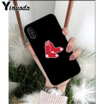 New York Yankees/Boston Red Sox Baseball Soft Phone Case Cover for iPhone