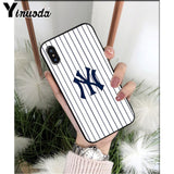 New York Yankees/Boston Red Sox Baseball Soft Phone Case Cover for iPhone