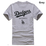 New Era T-Shirt Los Angeles Dodgers Classic Light Grey