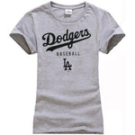 New Era T-Shirt Los Angeles Dodgers Classic Light Grey