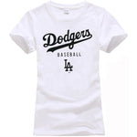 New Era T-Shirt Los Angeles Dodgers Classic Light Grey